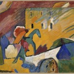 Vassily Kandinsky_ Improvisation III_ 1909_ olio su tela, cm 94 x 130_ Donazione Nina Kandinsky, 1976_ © Centre Pompidou, MNAM CCI :Adam Rzepka : Dist. RMN GP © Vassily Kandinsky by SIAE 2013