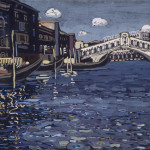 Vassily Kandinsky_ Venise N. 4_ Tempera su cartone, cm 40,5 x 56_ lascito Nina Kandinsky 1981_Service de la documentation photographique du MNAM Centre Pompidou, MNAM CCI