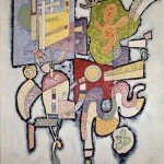 Vassily Kandinsky_Complexité simple_1939_Olio su tela, cm 100,5 x 82_Dono della Société des Amis du Musée national d’art moderne, 1959