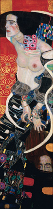 Gustav Klimt_Salomè_1909_Olio su tela, cm 178 x 46. Venezia, Ca’ Pesaro_Galleria Internazionale d’Arte Moderna ©2014 Foto Scala, Firenze