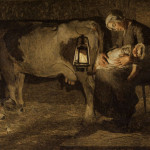 Giovanni Segantini_ Le due madri_ 1889_ olio su tela, 162,5 x 301 cm_ Milano, Galleria d’Arte Moderna