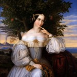 Charlotte von Rothschild dipinto di Moritz Oppenheim